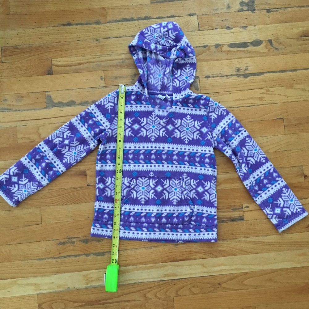 Children’s Place girl’s fleece shirt, size L